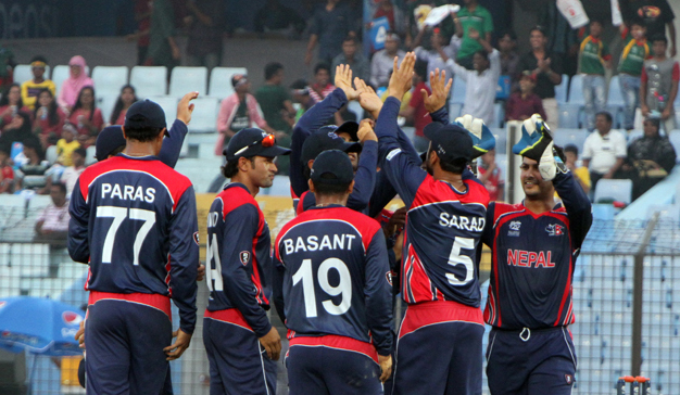Afghanistan tripped up! We made them bite the dust… #HistoryIsMade