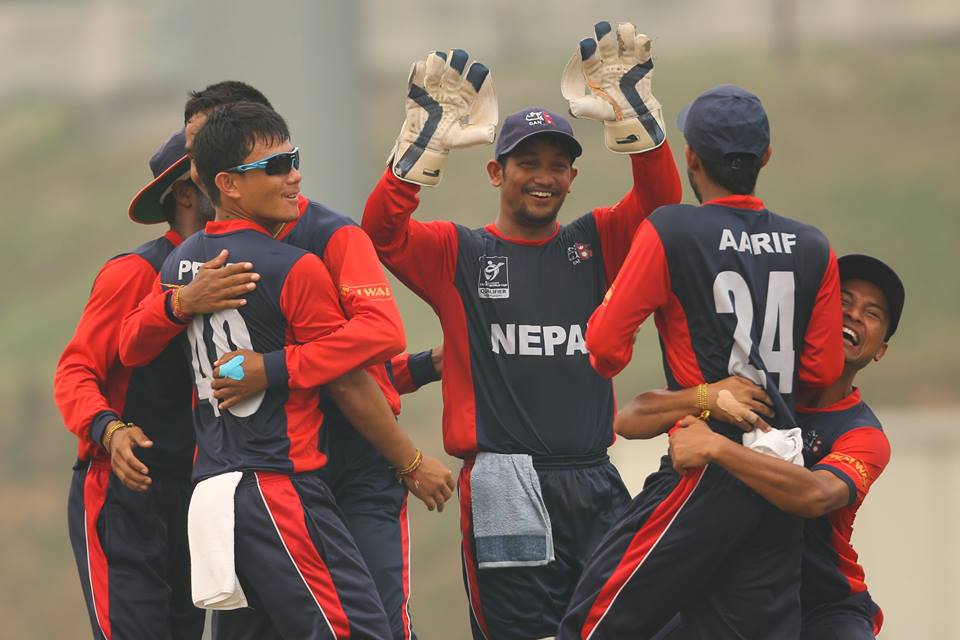 NEPAL qualify for the ICC Under 19 Cricket World Cup 2016