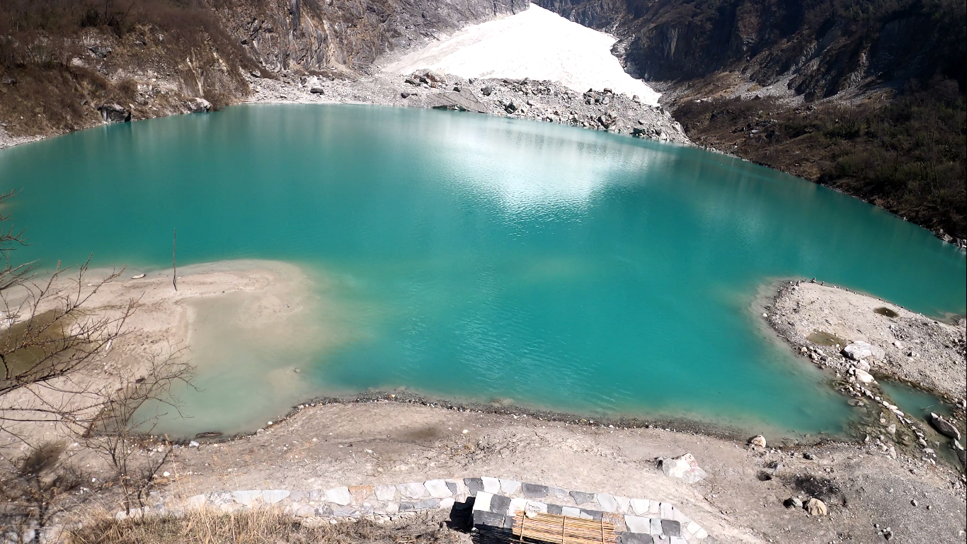 Wide View of Kapuche Lake _ Saroj Pandey